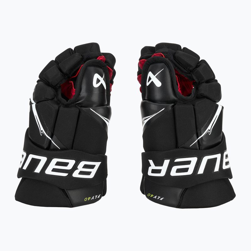 Хокейни ръкавици Bauer Vapor Fly40 Sr black/white 4