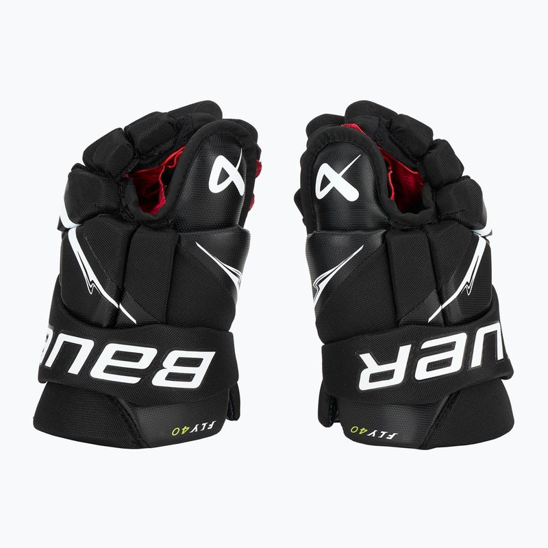 Хокейни ръкавици Bauer Vapor Fly40 Int black/white 4