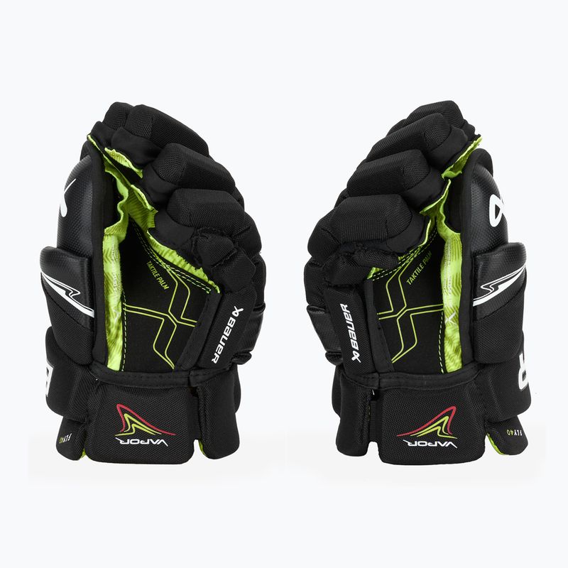 Детски хокейни ръкавици Bauer Vapor Fly40 Jr black/white 3