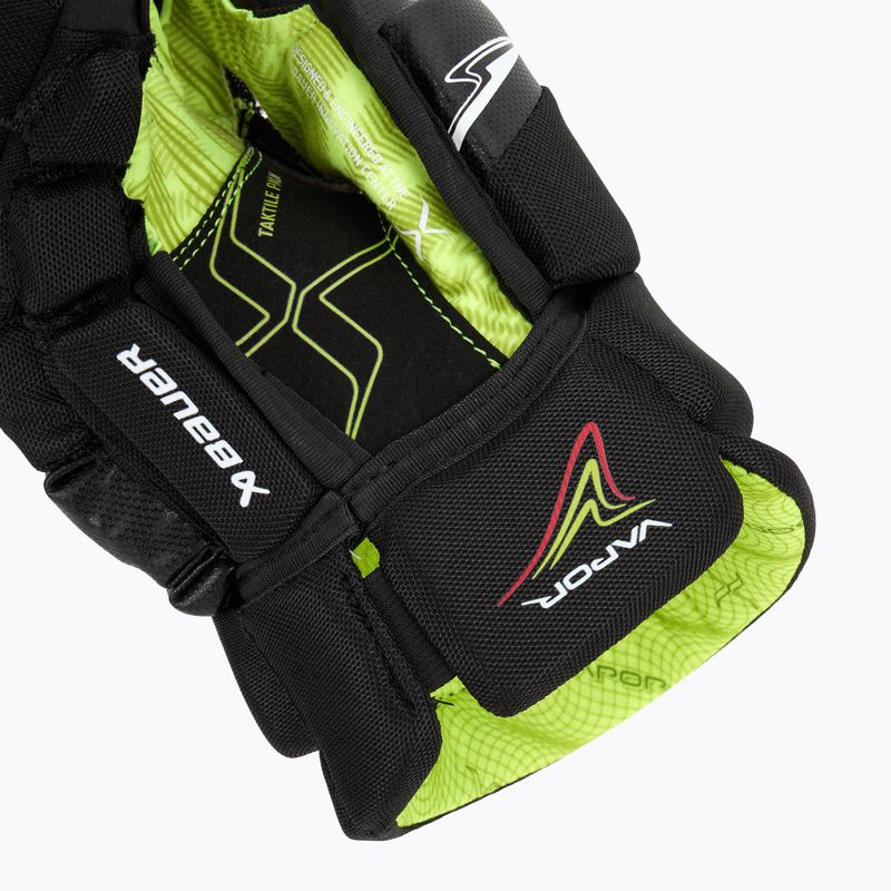 Детски хокейни ръкавици Bauer Vapor Fly40 Jr black/white 6