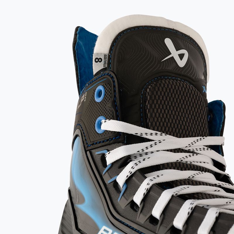 Мъжки хокейни кънки Bauer X-Lp 2.0 Skate-Sr black/blue 4