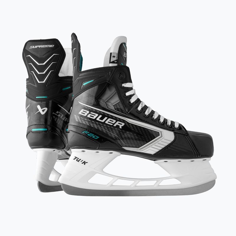 Мъжки хокейни кънки Bauer Supreme F20 Skate-Sr black/black 4