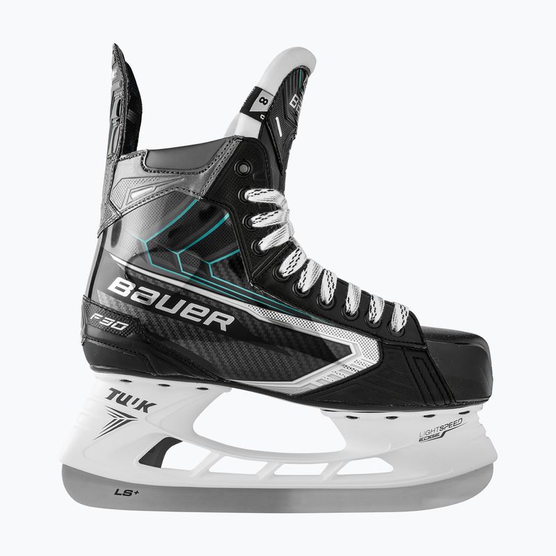 Мъжки хокейни кънки Bauer Supreme F30 Skate-Sr black/black 2