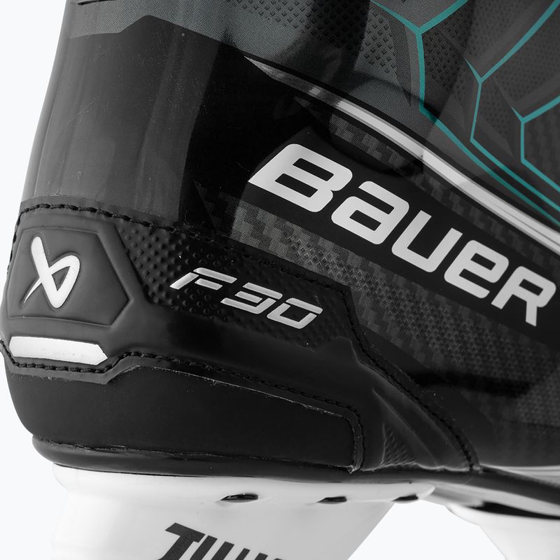 Мъжки хокейни кънки Bauer Supreme F30 Skate-Sr black/black 7
