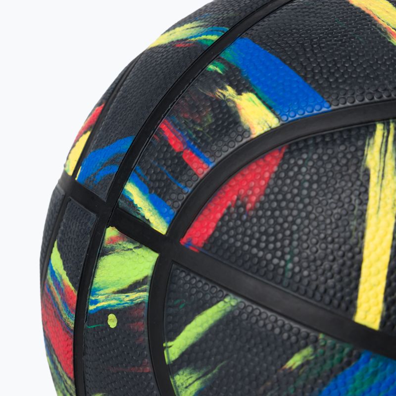 Spalding Мраморна баскетболна топка черна 84398Z 2