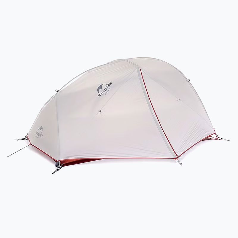 Палатка за трекинг 2 - местна Naturehike Star River 2 light grey/red