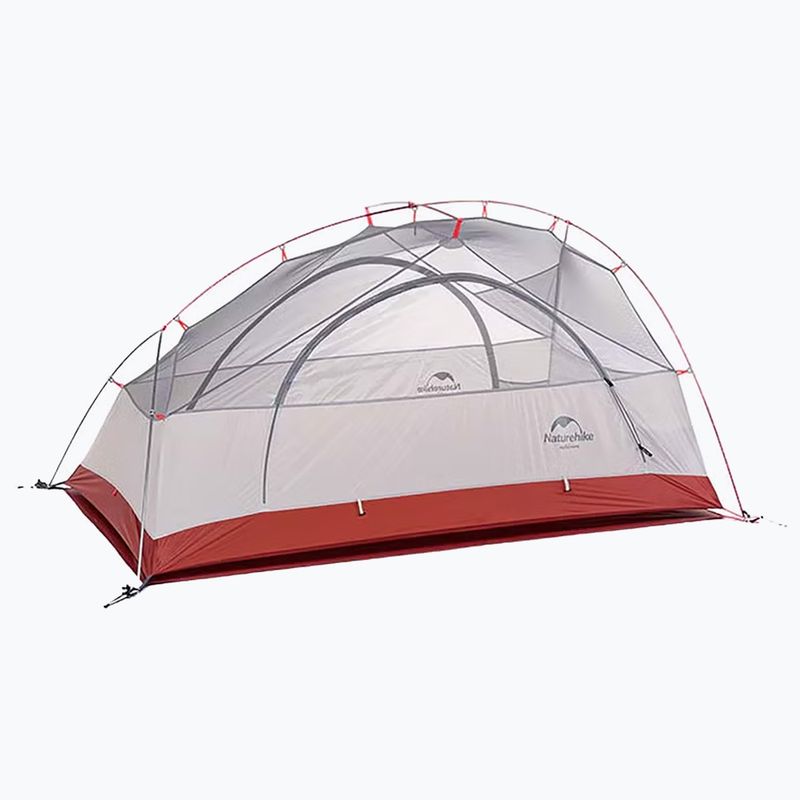 Палатка за трекинг 2 - местна Naturehike Star River 2 light grey/red 3