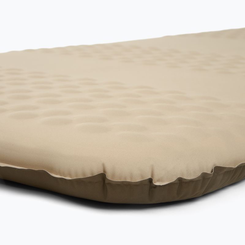 Самонадуваема постелка Naturehike Featherbone Single Large Wide brown 7