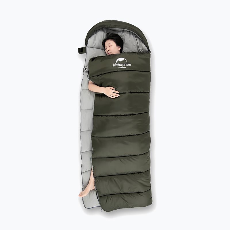 Спален чувал Naturehike U250 army green 5