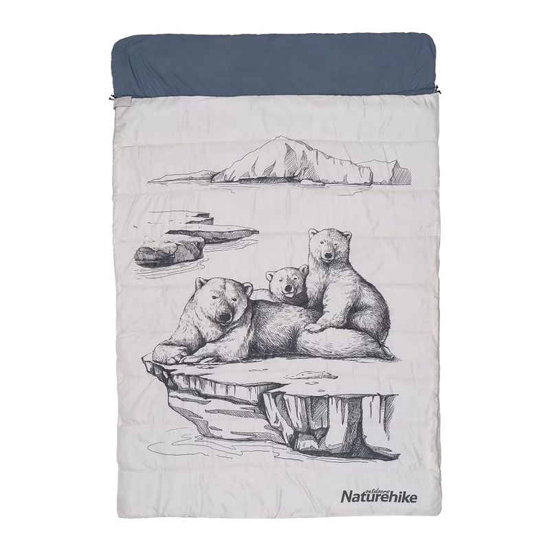 Двуместен спален чувал Naturehike polar bear 7