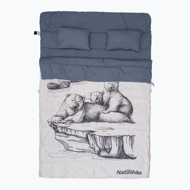 Двуместен спален чувал Naturehike polar bear 2