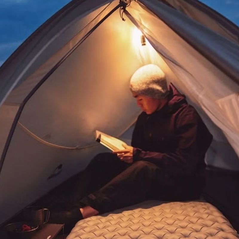 Палатка за трекинг 1-местна Naturehike Cloud Up 1 Pro 200 light gray/red 3