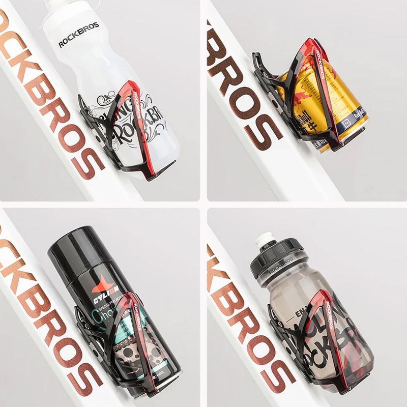 Кошница за бутилка за вода Rockbros 31210007 Water Bottle Holder black/red 7