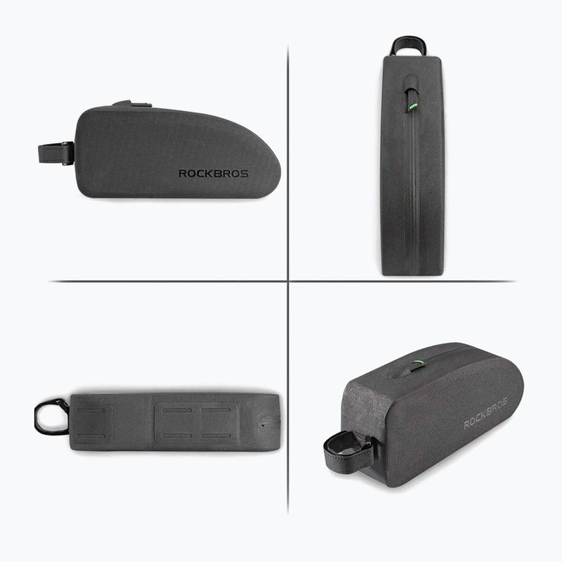 Чанта за велосипедна рамка Rockbros AS-019 Bike Tube Bag S black 3