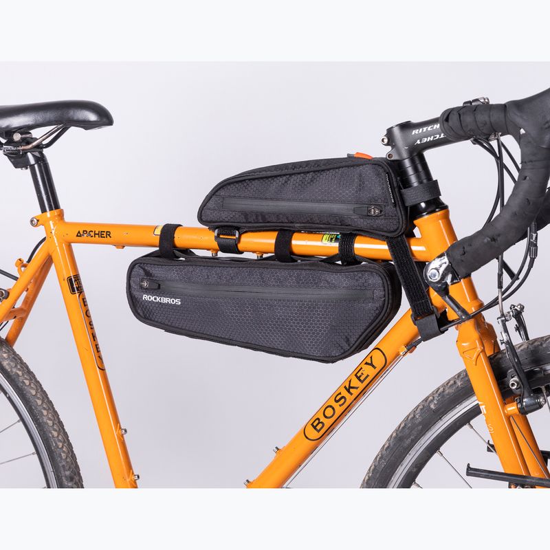 Чанта за велосипедна рамка Rockbros 043 Bike Tube Bag 3 l black 3