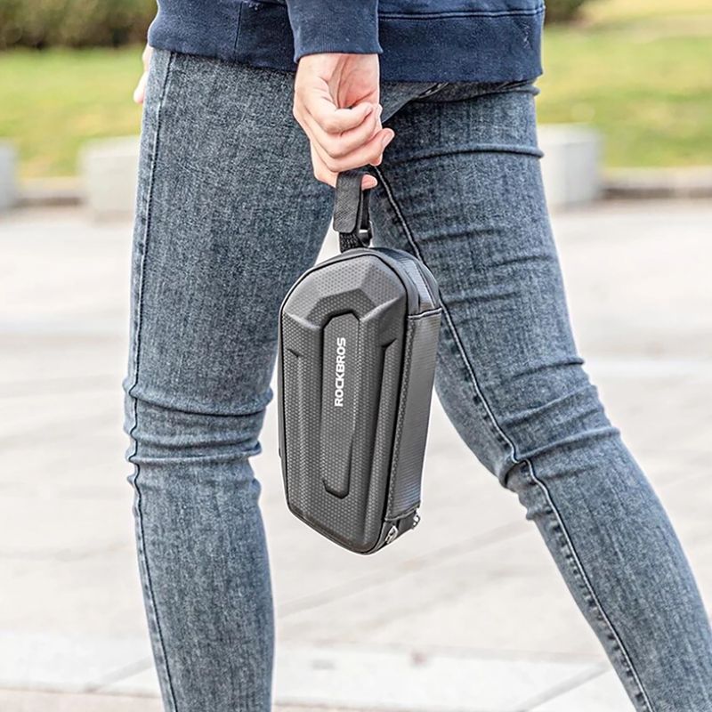 Чанта под седалка на велосипед Rockbros B69 Bike Saddle Bag black 8