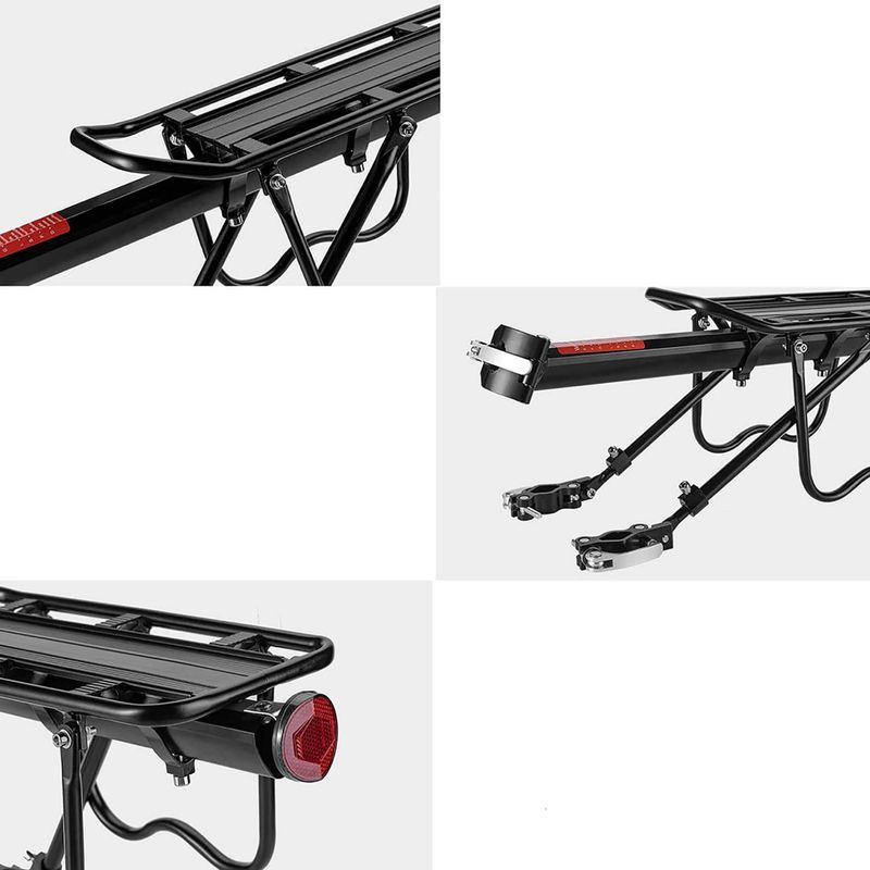 Велосипеден багажник  Rockbros HJ1009 Bike Rear Rack black 2