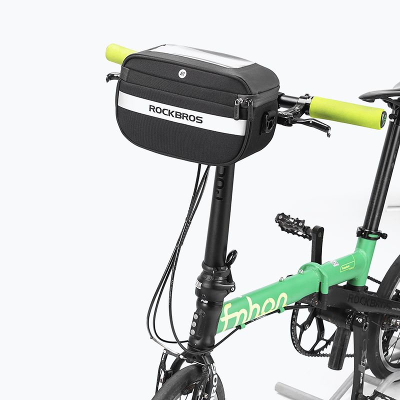 Чанта за кормило на велосипед Rockbros B27 Bike Front Bag black 2