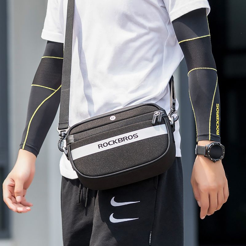 Чанта за кормило на велосипед Rockbros B27 Bike Front Bag black 10