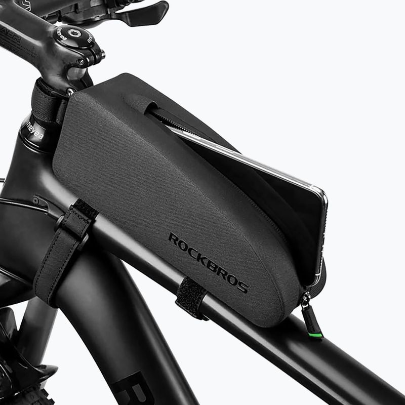 Чанта за велосипедна рамка Rockbros AS-019-1 Bike Tube Bag L black 7