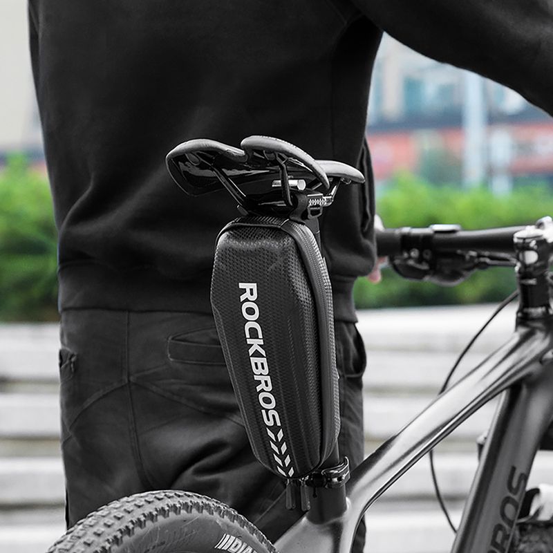 Чанта за велосипедна рамка Rockbros B61 Bike Tube Bag L black 2