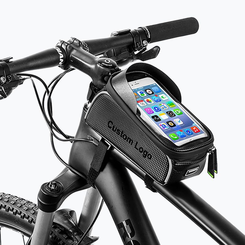 Чанта за велосипедна рамка Rockbros 017-1BK Bike Tube Bag 1,5 l black 5