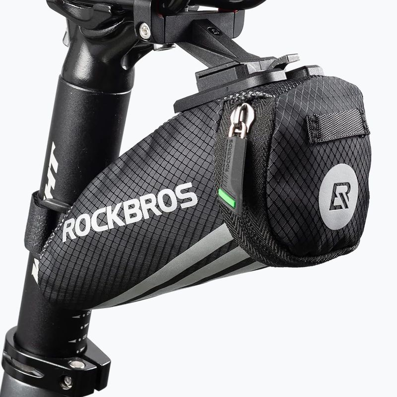 Чанта под седалка на велосипед Rockbros C28BK Bike Saddle Bag black 2