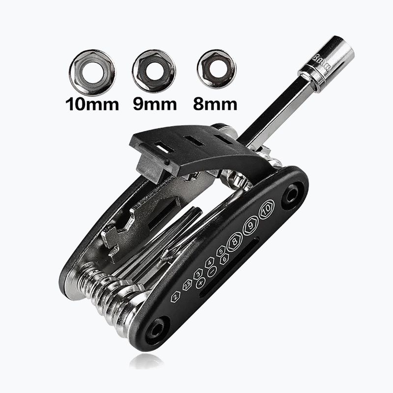 Велосипеден ключ  Rockbros GJ1601 Repair Tool 16in1 black/silver 4