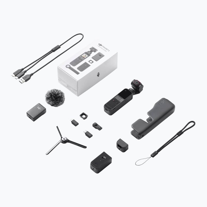 DJI Pocket 2 Creator комбинирана камера сива CP.OS.00000121.01 2