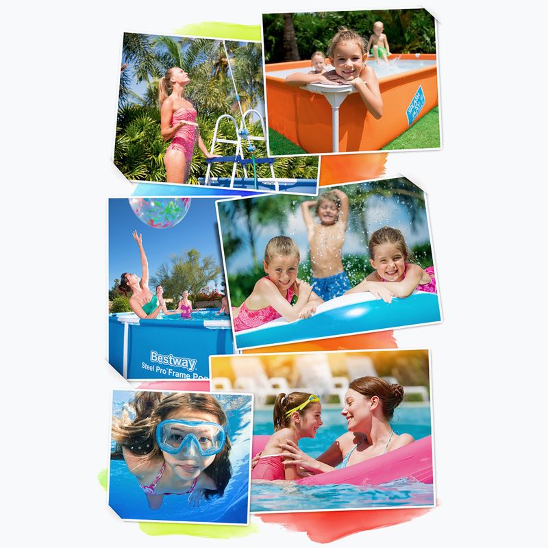 Сглобяем басейн Bestway Power Steel Swim Vista Series Oval Pool Set 427x250 cm сив 12