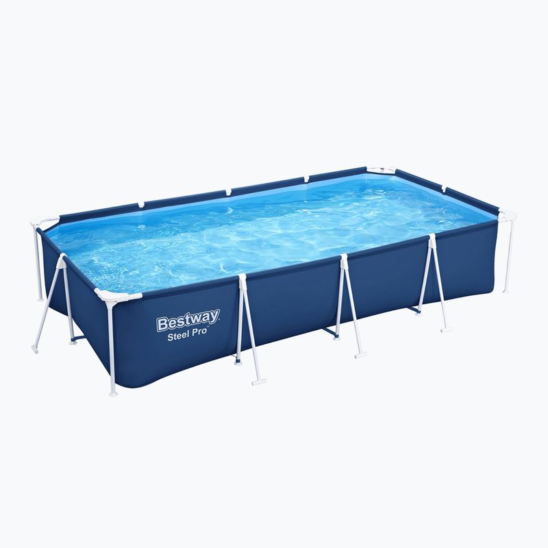 Сглобяем басейн Bestway Steel Pro Pool 400 cm син 2