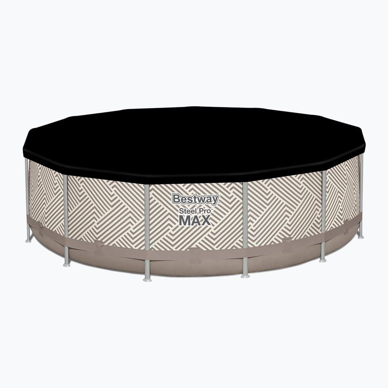 Сглобяем басейн Bestway Steel Pro Max Pool Set 396 x 107 cm бежов 5