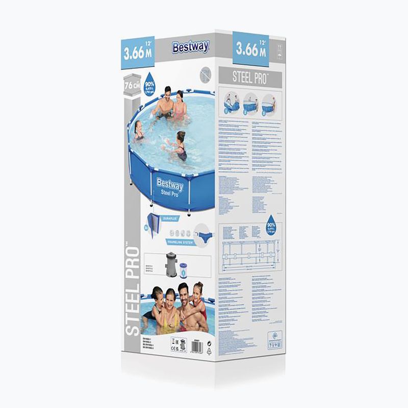 Басейн Bestway 366 cm Steel Pro 56681 2