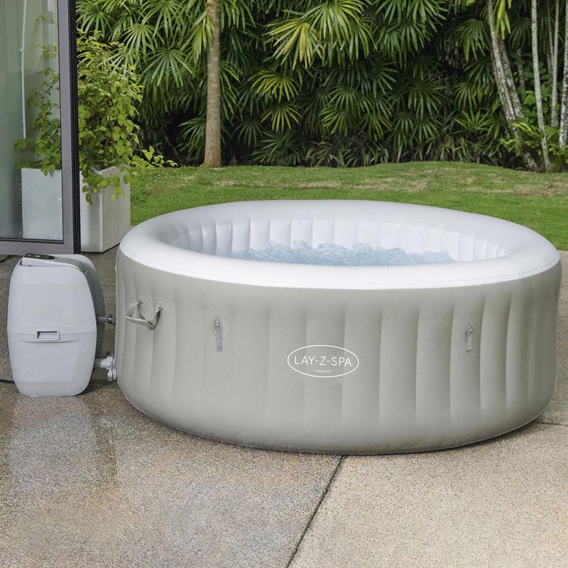 Надуваем хидромасажен басейн Bestway Lay-Z-Spa Tahiti 60007 3