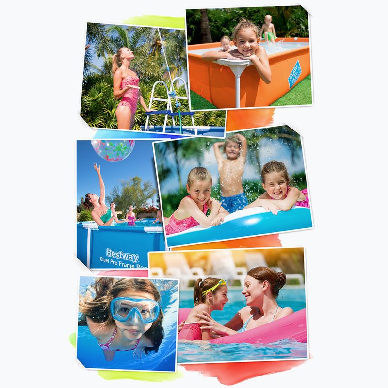 Сглобяем басейн Bestway Steel Pro Max Pool Set 366 x 100 cm сив 11