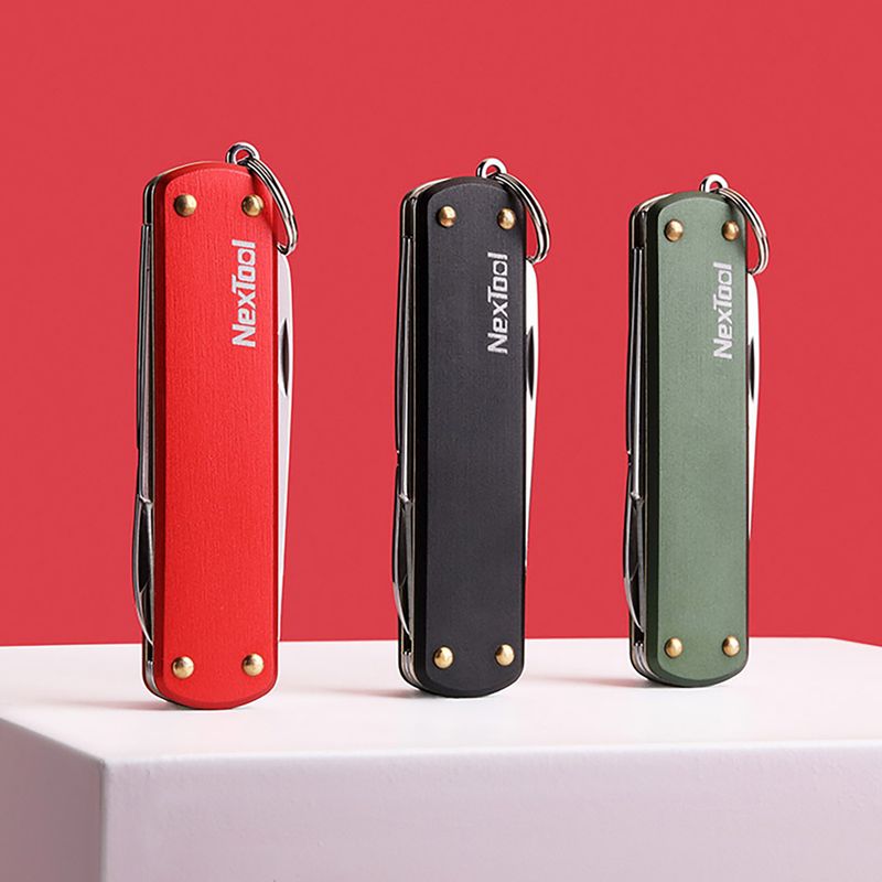 Мултифункционален инструмент Nextool Mini Pocket Knife green 3
