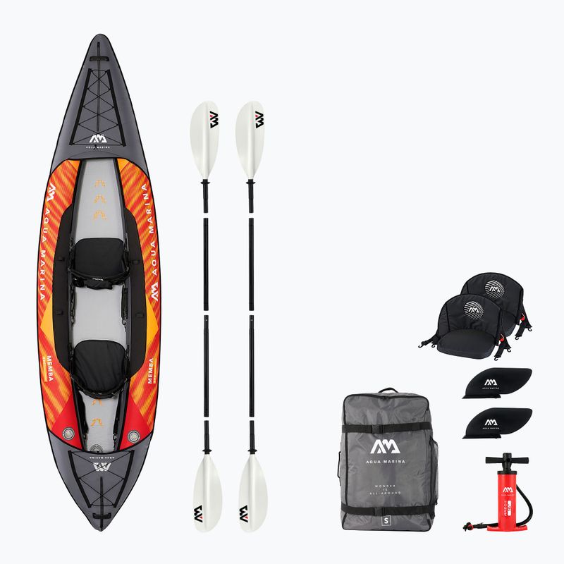 Aqua Marina Touring Kayak Orange Memba-390 надуваем каяк за 2 човека 12'10