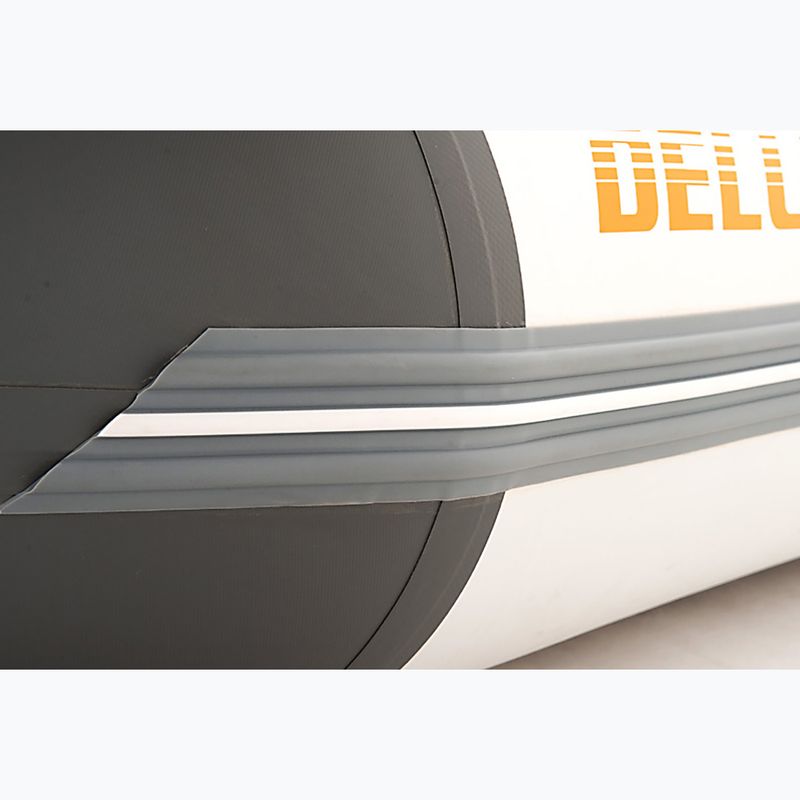 Триместна надуваема лодка Aqua Marina Deluxe grey 8