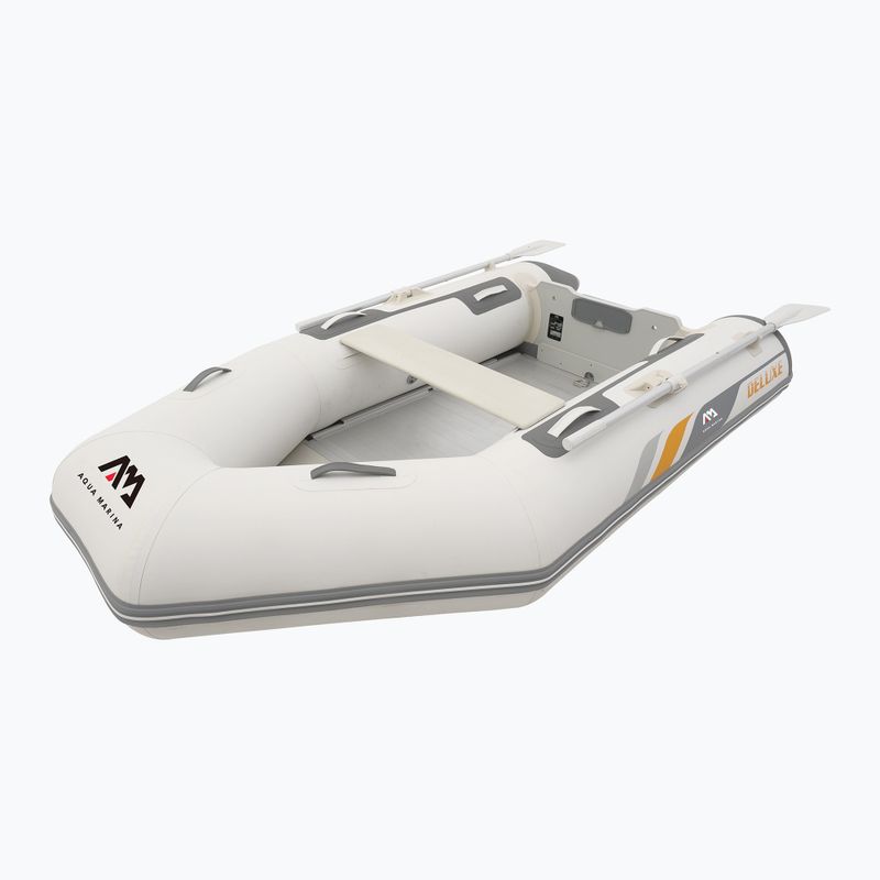 Четириместна надуваема лодка Aqua Marina Deluxe grey 5