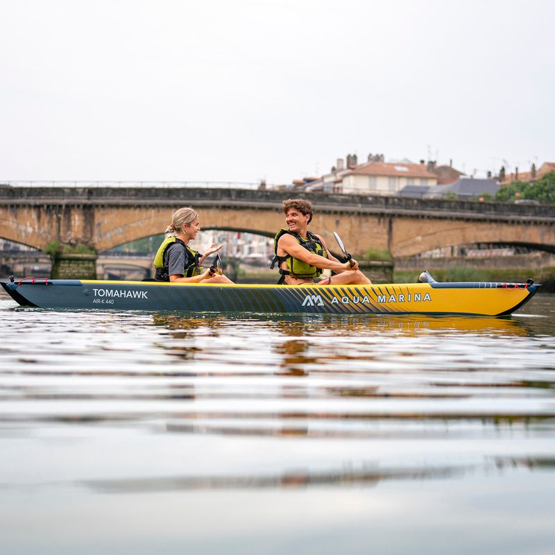 Aqua Marina Tomahawk AIR-K 440 2-местен надуваем каяк с високо налягане 17