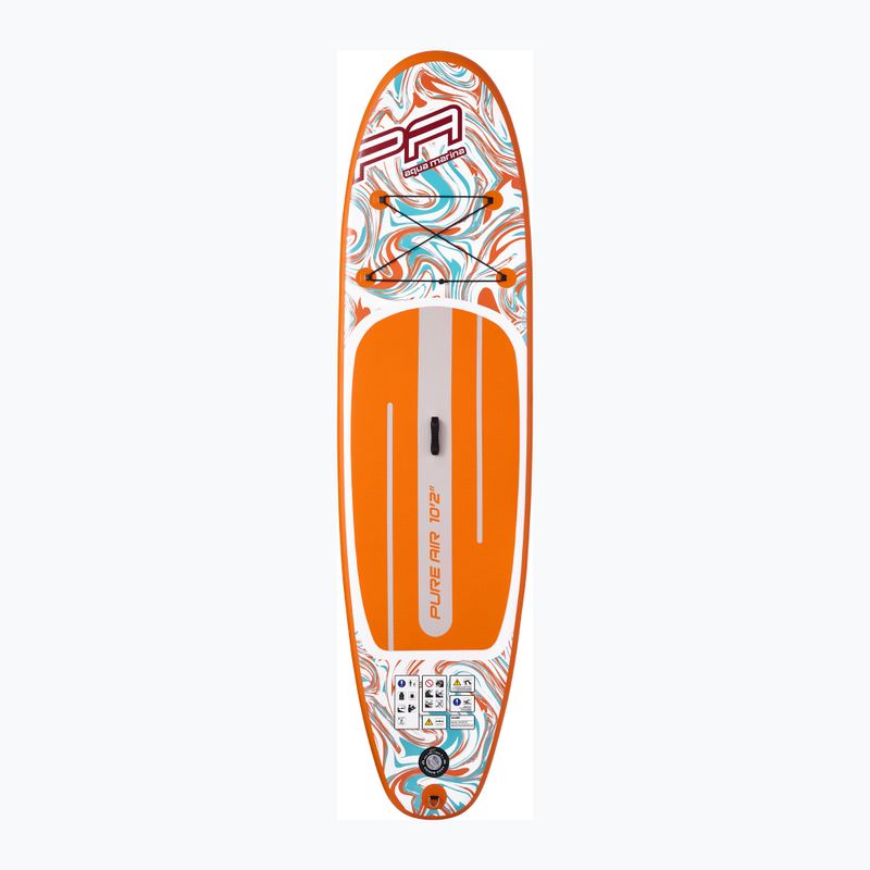 Aqua Marina Pure Air All-Round iSUP Coast 10'2" оранжева SUP дъска 2