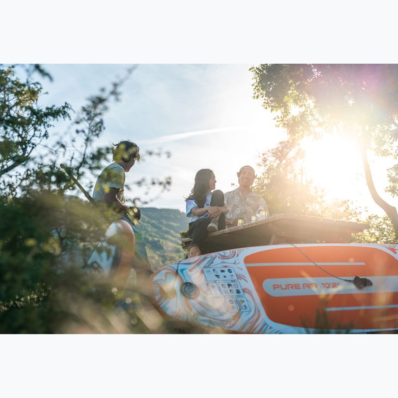 Aqua Marina Pure Air All-Round iSUP Coast 10'2" оранжева SUP дъска 14
