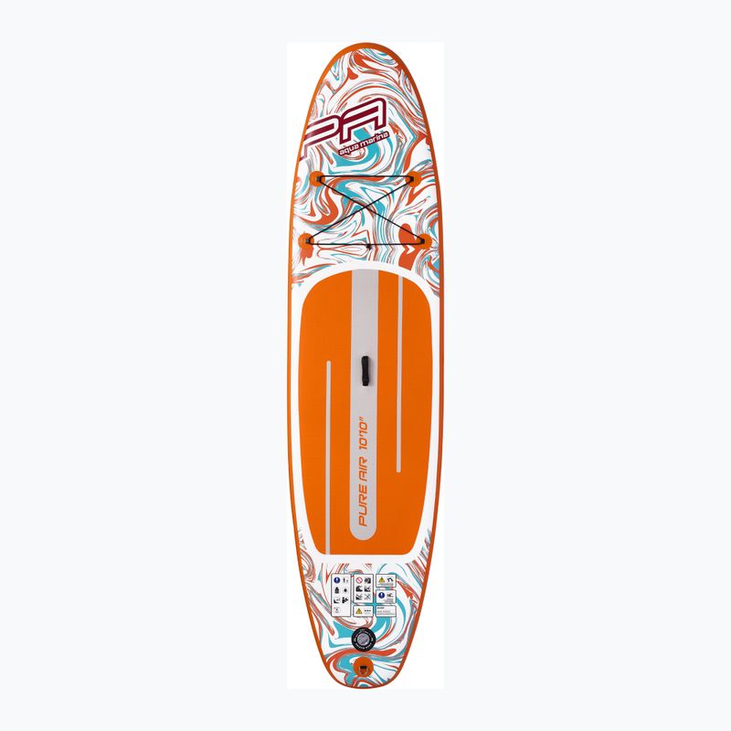 Aqua Marina Pure Air All-Round iSUP Coast 10'10" оранжева SUP дъска 2