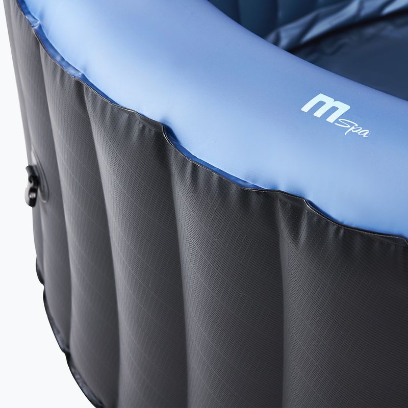 Хидромасажен басейн за 6 души MSpa Comfort Bergen сив антрацит 4