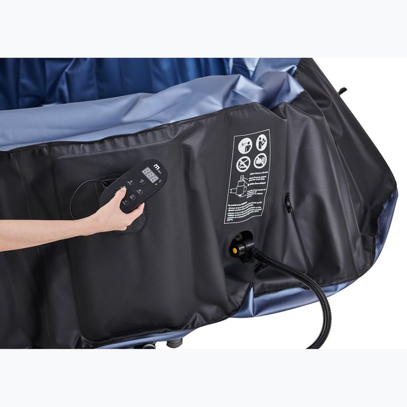 Хидромасажен басейн за 6 души MSpa Comfort Bergen сив антрацит 6