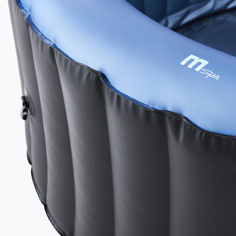 Хидромасажен басейн MSpa Comfort Bergen с 8 места, сив антрацит 4