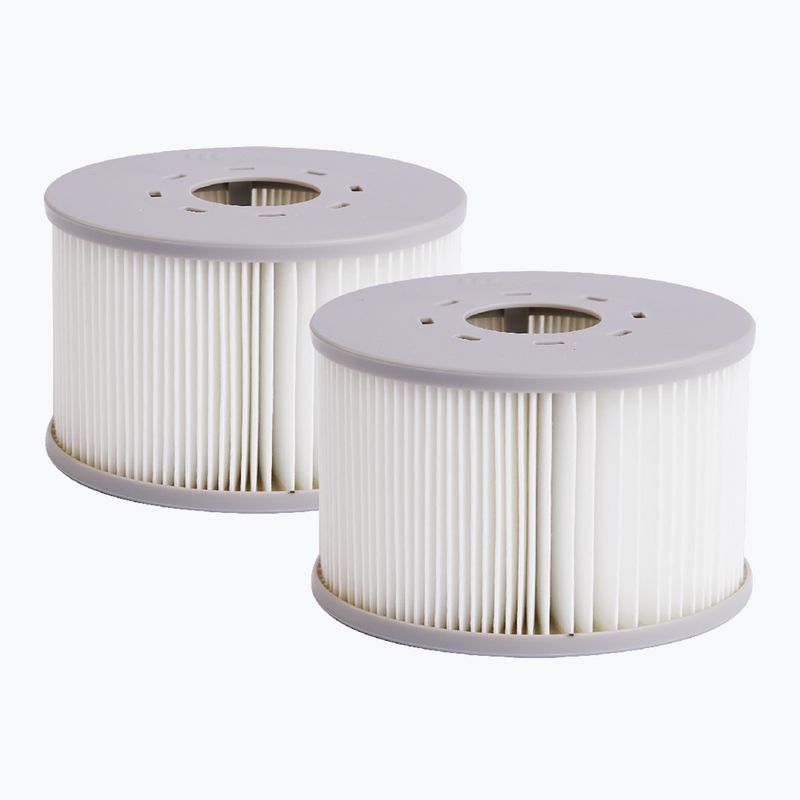 Хидромасажен басейн MSpa Comfort Bergen с 8 места, сив антрацит 9