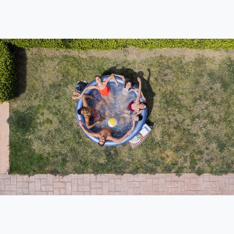 Хидромасажен басейн MSpa Comfort Bergen с 8 места, сив антрацит 18