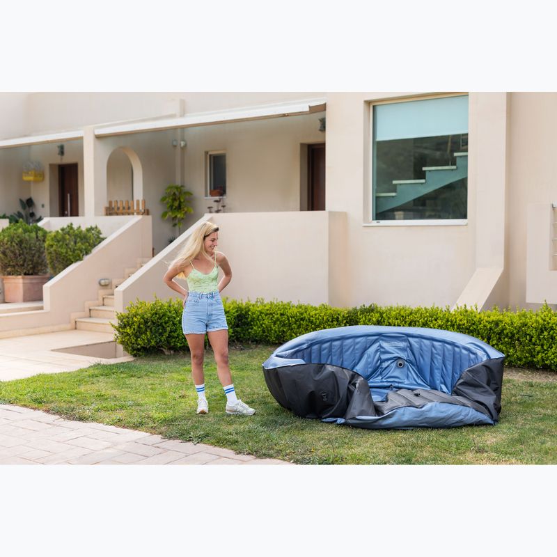 Хидромасажен басейн MSpa Comfort Bergen с 8 места, сив антрацит 20