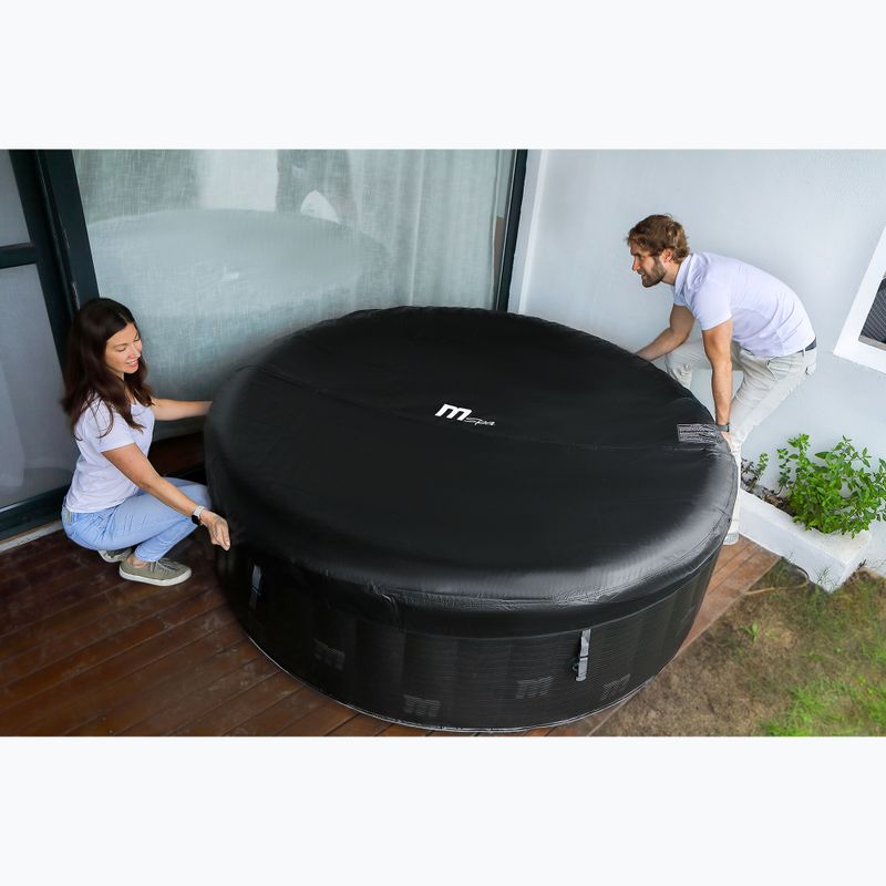 Хидромасажен басейн MSpa Comfort с 6 места Starry grey anthracite 23